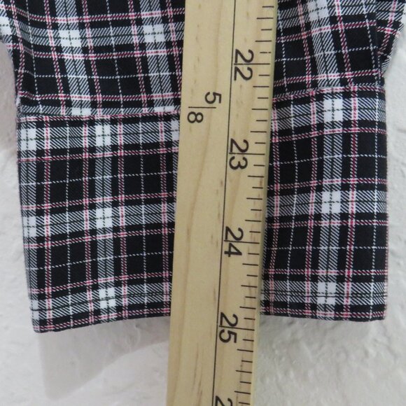 Jos. A. Bank* Men's Long Sleeve Button Down Curved Hem Plaid Dress Shirt~ Large - Picture 8 of 9